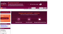 Desktop Screenshot of eliquis360providerportal.com